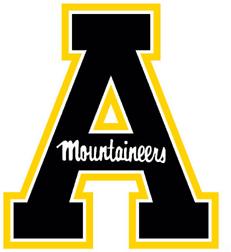 Appalachian State Mountaineers 2014-Pres Alternate Logo iron on paper